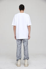 mii ロゴオーバーサイズTシャツ / mii LOGO OVERSIZED T-SHIRT WHITE
