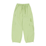 [NF] FLAT NYLON CARGO PANTS (GREEN)_F23QD855