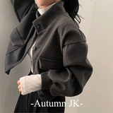 [Satisfaction 100%] Coming soon Banding Cropped Short Jacket/Coat - 5 colors