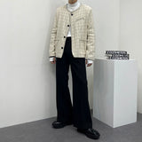 ディライトチェックラウンドジャケット/CR Delight Check Round Jacket (2 colors)