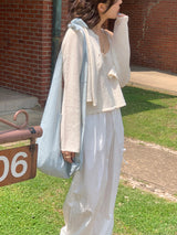 ムーブ 袖なし 夏 ブクル ニット スリーブレス(5color) / MOVE Sleeveless Summer Bookle Knit Sleeveless (5 colors)