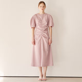ブルームドレス/Bloom dress_pink lavender