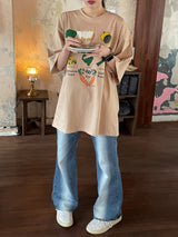 Carrot boxy t 