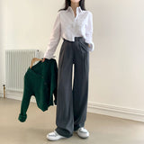 [beled made/short, long] standard date wide slacks