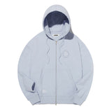 ドゥードゥルチェリーサークルロゴフーディージップアップ／DOODLE CHERRY CIRCLE LOGO  HOODIE ZIP UP [SKY]