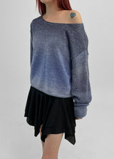 [MADE] Yant Gradient Boat Neck Knit