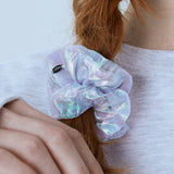 SEETHROUGH METAL SCRUNCHY (METAL)