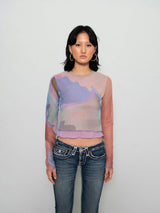 メッシュトップ / X Heeyajenny Mesh Top (4590661206134)