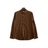 Cuffed Sleeve Chest Pocket Shirt (6684152987766)