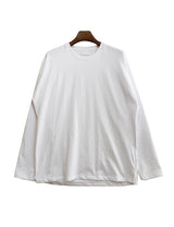 Extended Sleeve Loose Fit Crew Neck T-Shirt (6693672779894)