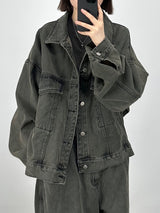 インディゴデニムトラッカージャケット / Indigo Denim Trucker Jacket