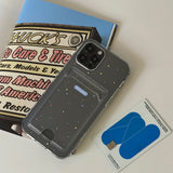 スパークルカードジェリーアイフォンケース/Sparkle card jelly case (iphone case)