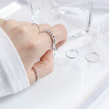デイリーチェーンリングセット- 5セット / Daily Chain Ring Set - 5 set (2 color)