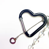 Ink marble bear keychain (2color) (6685432578166)