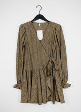 ホピラップミニワンピース / Hopi Wrap Mini One Piece (2color)