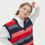 CASHLIKE BLENDED KNIT VEST_RED (6610824298614)