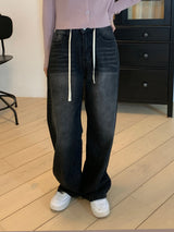 Liz Vintage Wide Denim Pants