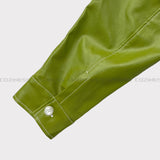 MG Stitch Cropped Leather Jacket (3 colors)