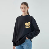EYEYE LUCKY LOGO SWEATSHIRT_BLACK (EEOO3WSR02W) (6622932926582)