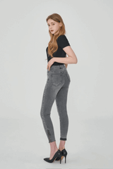 スキニージーンズ/GRAY SKINNY JEAN [6860]