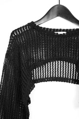 ネットボレロニット/Net Bolero Knit (2color)