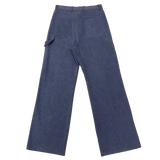 HIDDEN LACE DENIM WIDE PANTS (6615500128374)