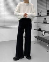 ポールアンゴラロングスリーブドTシャツ / Paul Angora Long-Sleeved T-Shirt (5 colors)