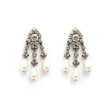 pearl tears earrings (6565947408502)