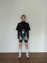 レースインナーショーツ/lace inner shorts - black