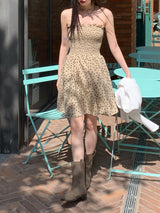 ヒュートスモーキングバンディングナシミニワンピース / Huto Smoking Banding Nashi Mini One Piece