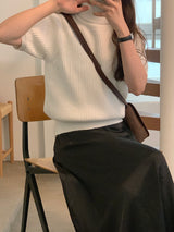[YELLOMOI] Laurent half polar - knit 