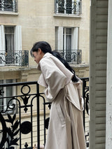 Basel trench coat