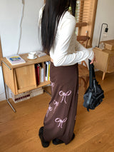 Tibur Ribbon Ballet Core Training Long Skirt