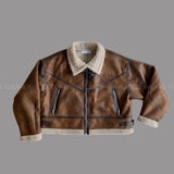 MG Crack Suede Crop Mustang (3 colors)