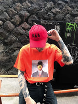 サッド ハット / SAD HAT RED (4533402140790)