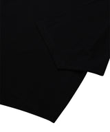 ブラーハートケープスリーブTシャツ　ブラック
