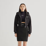 Spill Logo Hoodie Zip up Black (6600760459382)