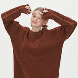 CASHLIKE ROUND NECK KNIT_CARMEL (6612839530614)