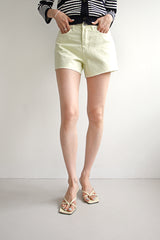 ホットサマーエイドジーンズ / HOT SUMMER ADE JEANS / LIME SHORT PANTS