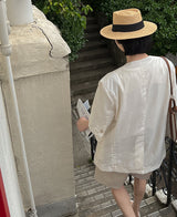 サンダーえり無しブレザー (2 color)