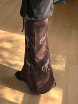 Tibur Ribbon Ballet Core Training Long Skirt