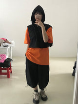 カプリワイドストリングパンツ