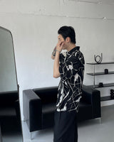 ドローイングパターンシャツ / OWN Drawing Pattern Shirt (2 colors)