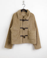 Shitao Mustang Collar Tteokbokki Short Coat