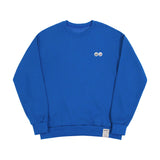 ダブルスマイル刺繡ロゴスウェットシャツ / Double Smile Embroidered Logo Sweatshirt