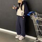 [BELLIDE MADE] Spring version. Raglan color zip-up hoodie