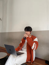 ハイトカラーカーディガン / Height Color Cardigan (3 colors)