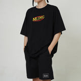 MLドナルド 1/2 Tシャツ / MLDONALD 1/2 T SHIRT (BLACK)