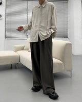 アザーリンクルパンツ/MN Other Wrinkle Pants (3 colors)