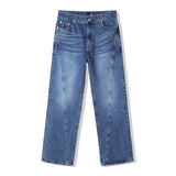 ダイアゴナルアークウォッシュドデニム / DIAGONAL ARC WASHED DENIM
